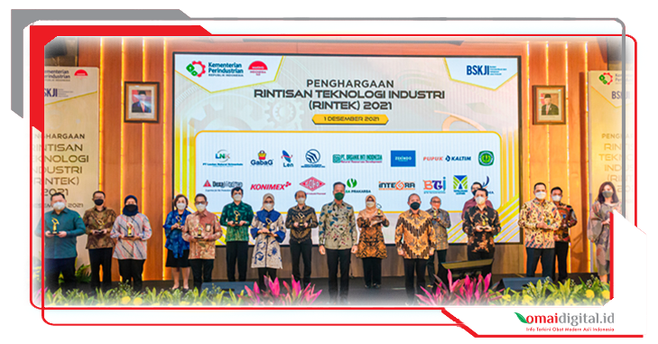Herba ASIMOR Dexa Medica Menerima Penghargaan Rintisan Teknologi Industri